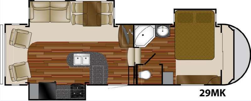 2011 Heartland Rv Greystone 29MK in evansville WY