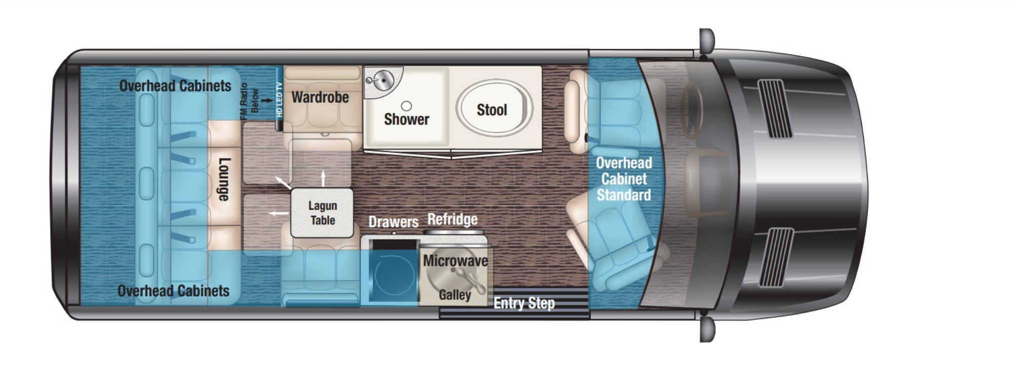 2021 Midwest Automotive Designs PASSAGE 144 FD2 LOUNGE in fort myers FL