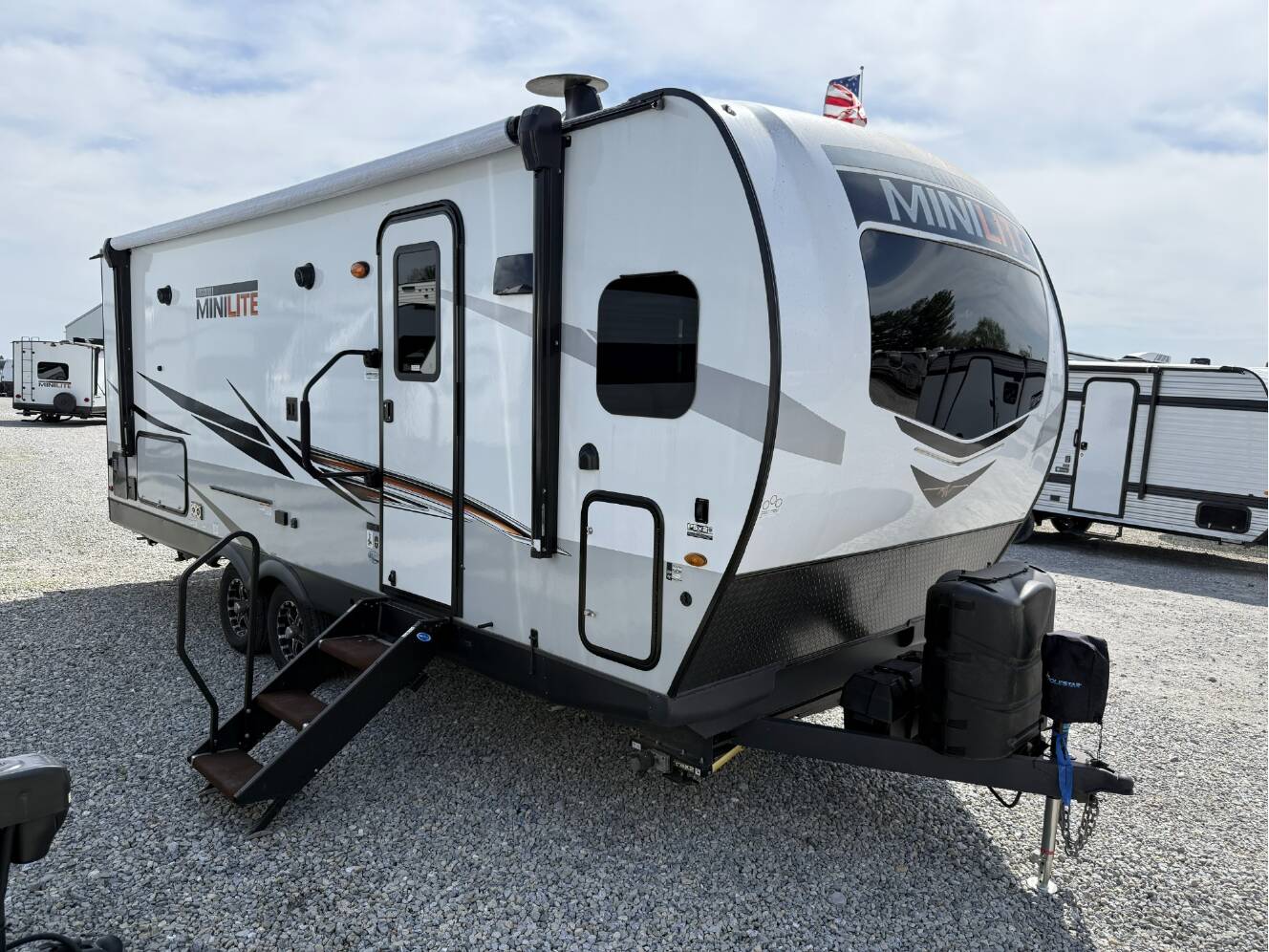 A photo of this 2022 Forest River ROCKWOOD MINI LITE 2506S