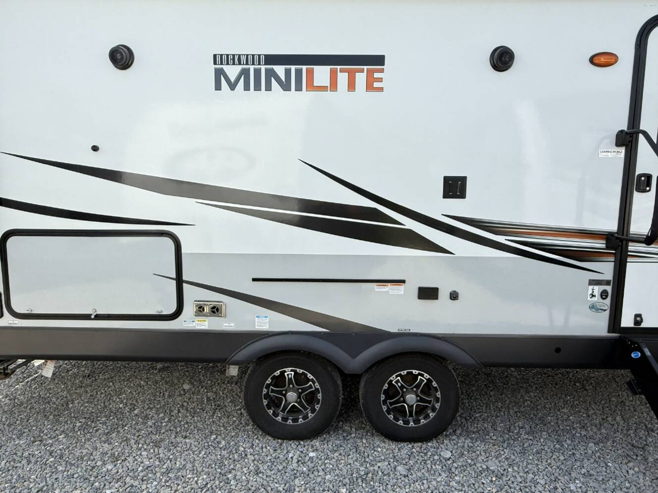 A photo of this 2022 Forest River ROCKWOOD MINI LITE 2506S