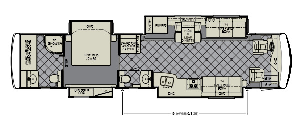 2011 Newmar VENTANA 4335 in nacogdoches TX