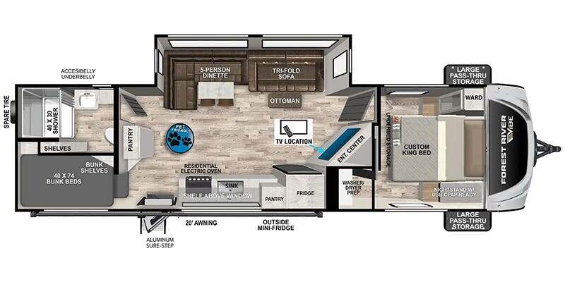 2025 Forest River Vibe 2600BH in opelika AL