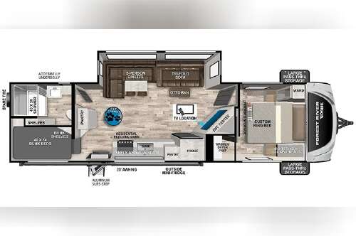 2025 Forest River Vibe 2600BH in opelika AL