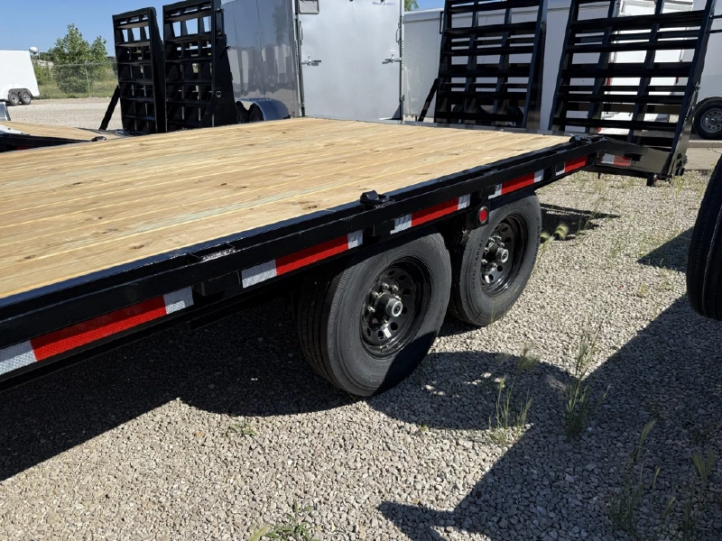 2027 QUALITY STEEL AND ALUMINUM PRODUCTS 102x25 14000 GVWR Deckover Super Ramps