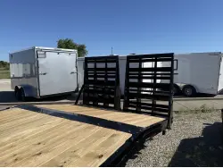 2027 QUALITY STEEL AND ALUMINUM PRODUCTS 102x25 14000 GVWR Deckover Super Ramps