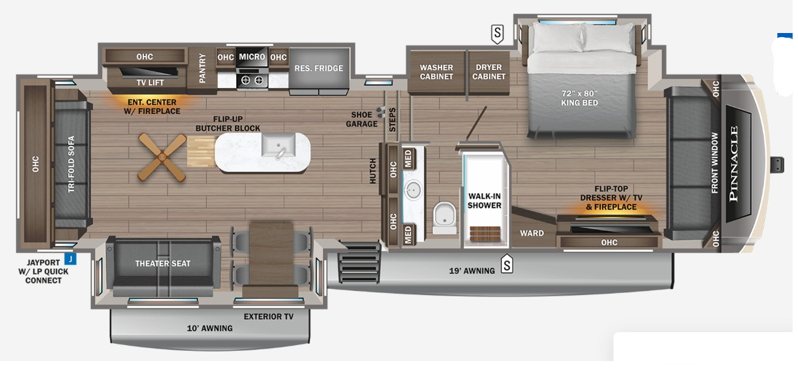 2023 Jayco PINNACLE 36SSWS in corcoran MN