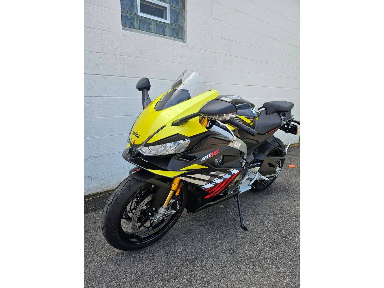 A photo of this 2027 Aprilia RS 660 factory