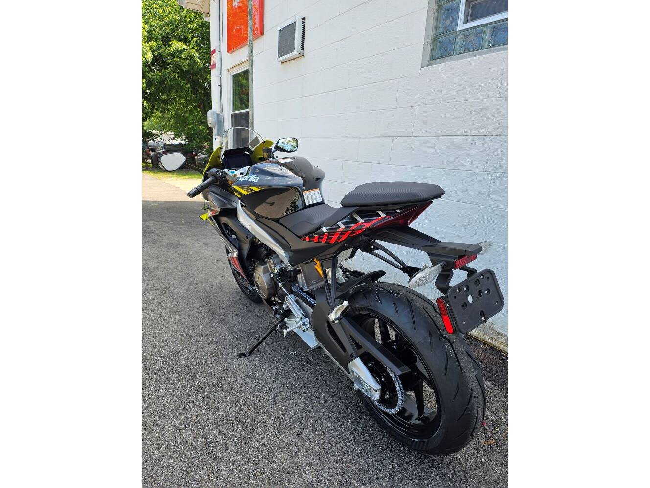 A photo of this 2027 Aprilia RS 660 factory