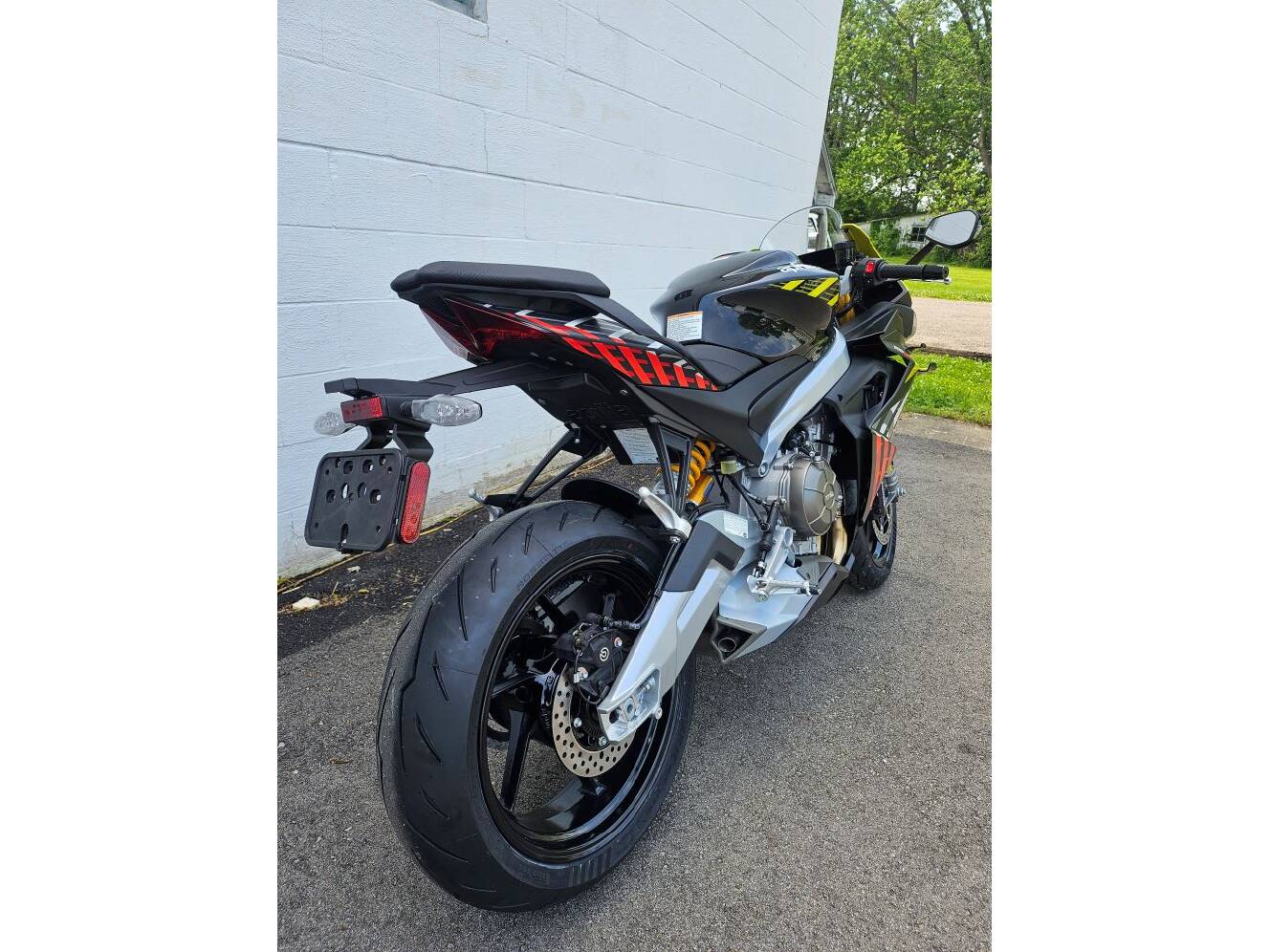 A photo of this 2027 Aprilia RS 660 factory
