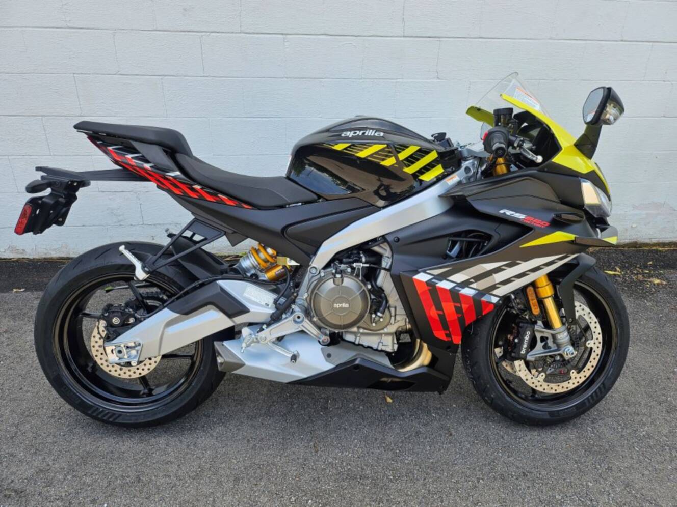 A photo of this 2027 Aprilia RS 660 factory