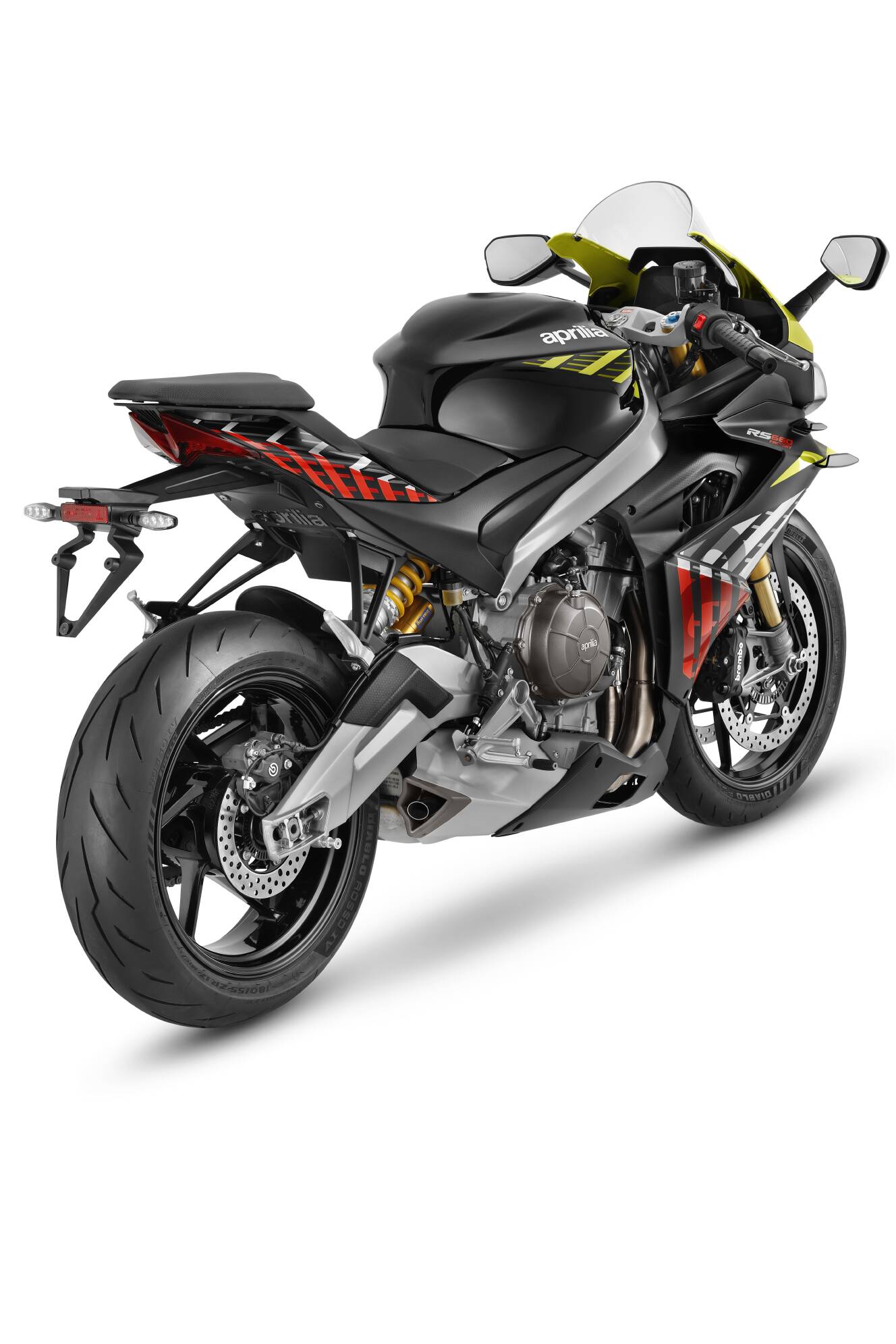 A photo of this 2027 Aprilia RS 660 factory