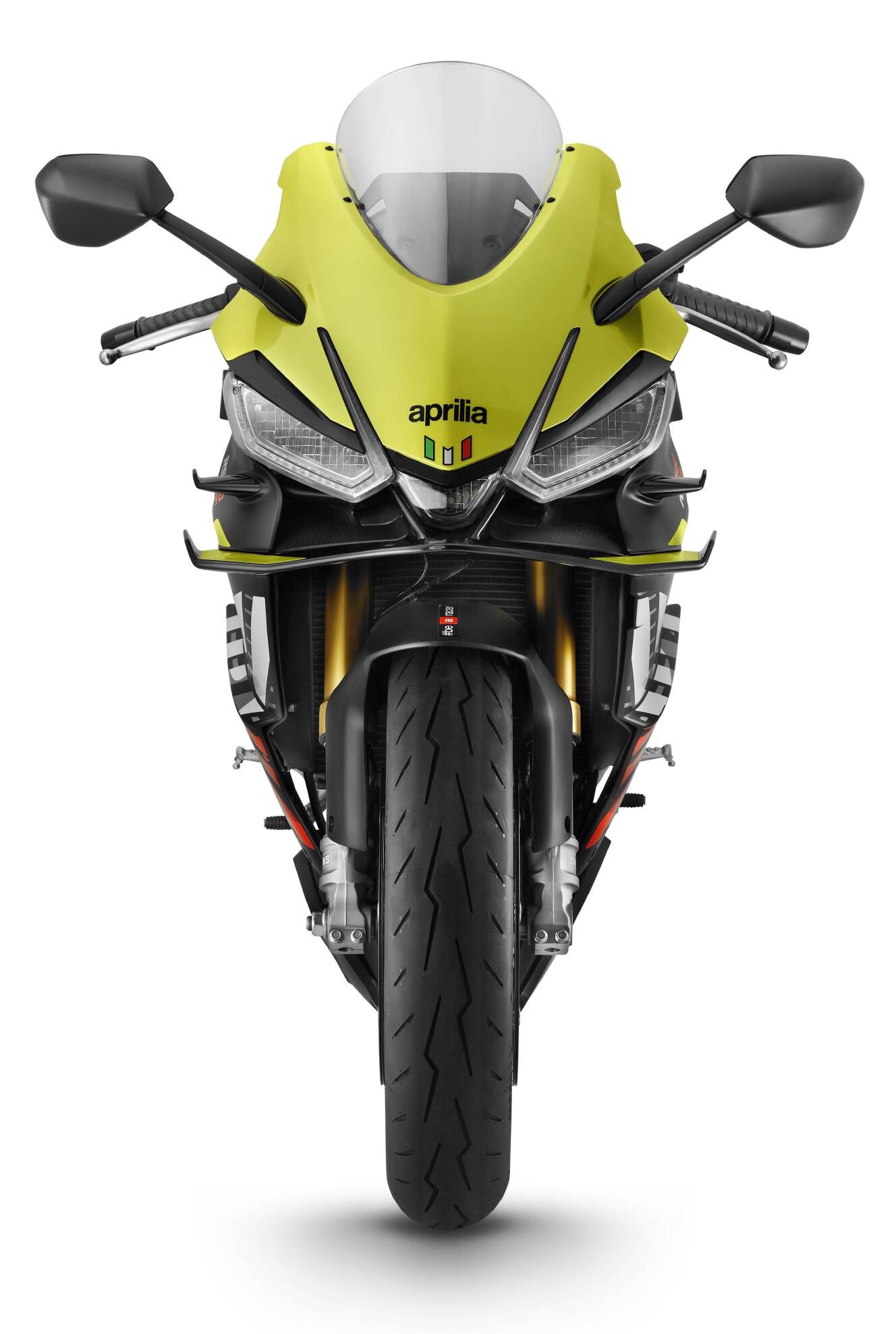 A photo of this 2027 Aprilia RS 660 factory