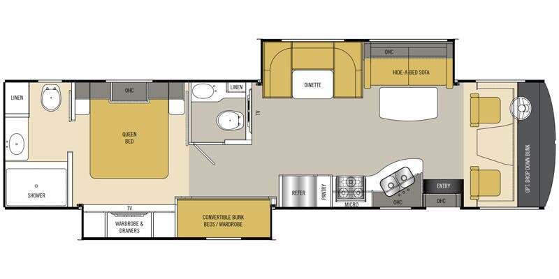 2016 Coachmen Mirada 35BH in lancaster OH
