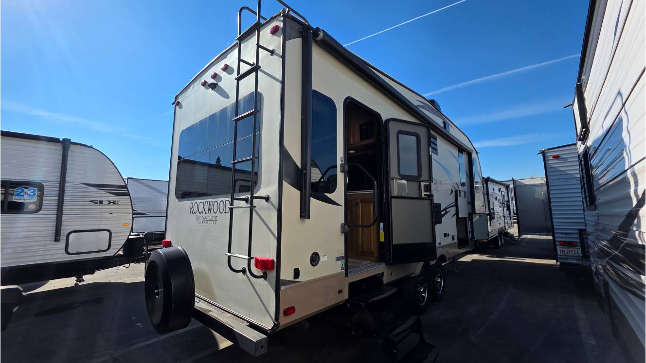 A photo of this 2018 Forest River Rockwood Signature Ultra Lite 8244BS