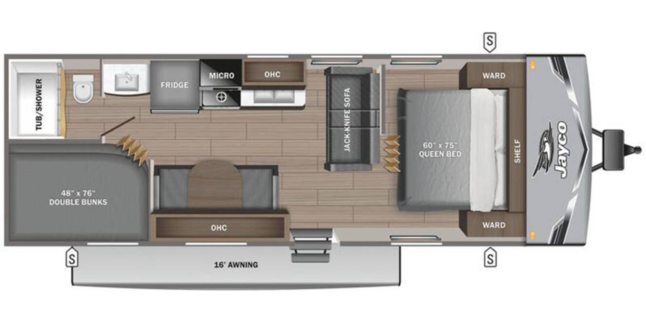 A photo of this 2026 Jayco Jay Flight SLX 260BHW