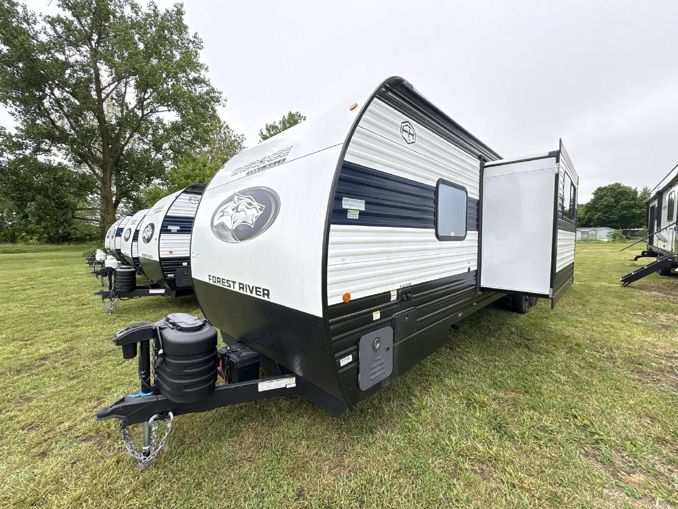 A photo of this 2026 Forest River Cherokee Grey Wolf 28RRT