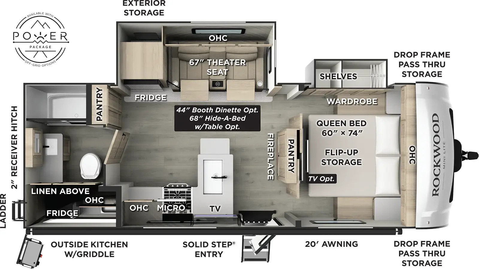 2026 Forest River Rockwood Mini Lite 2513S in lancaster OH