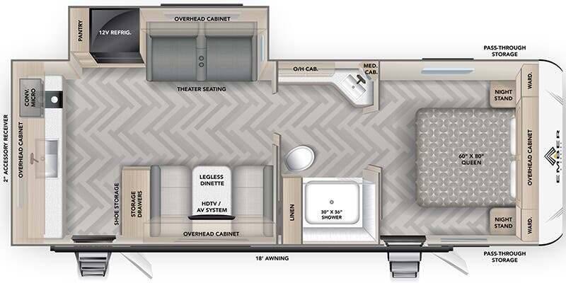 2025 Ember Rv E-Series 24RLD in elk grove CA
