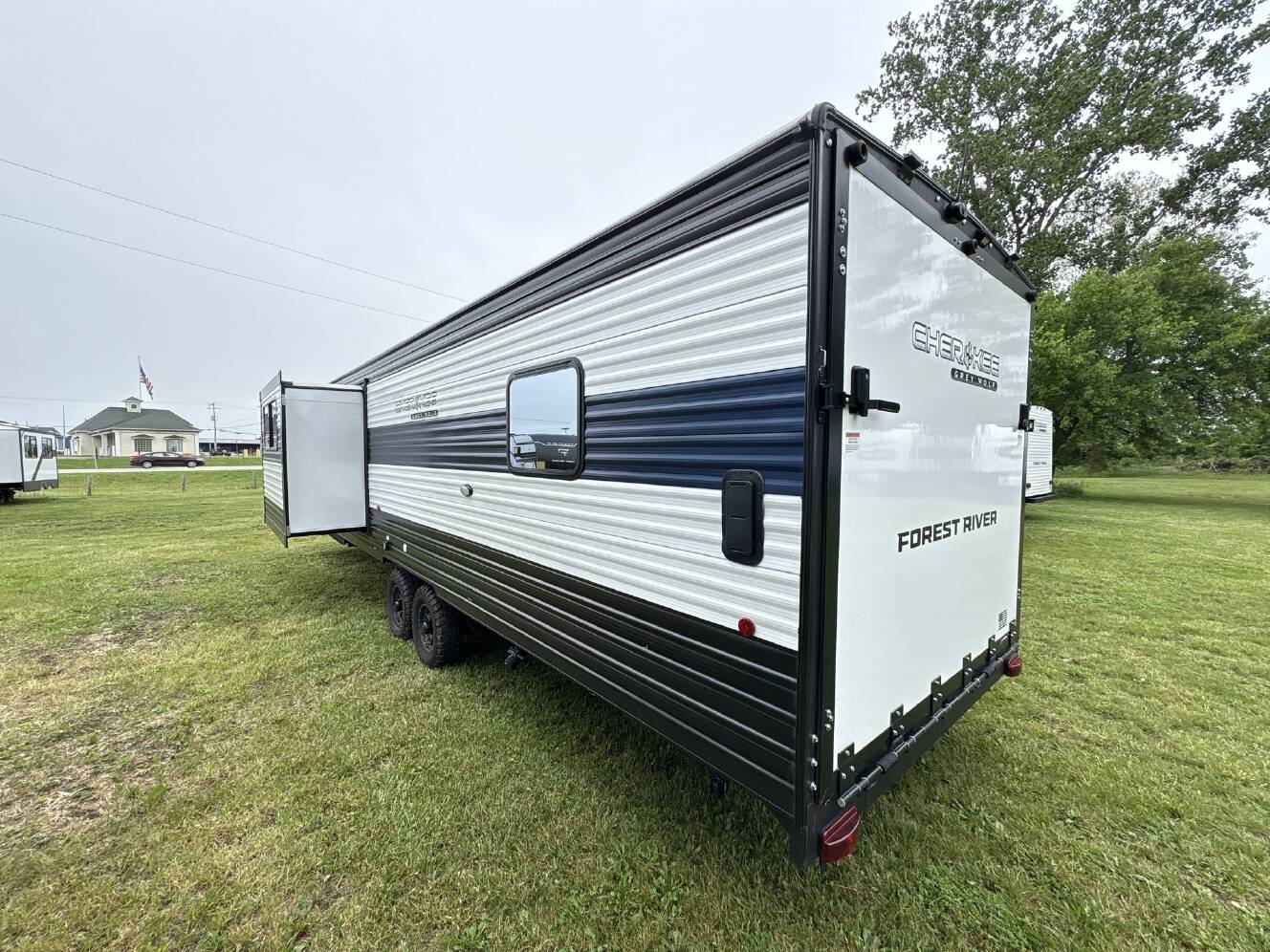 A photo of this 2026 Forest River Cherokee Grey Wolf 28RRT