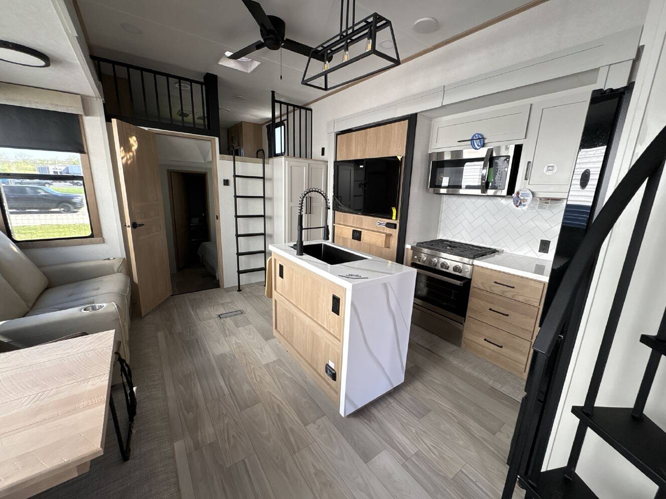 A photo of this 2026 Forest River Sierra Destination 41DUPLEX