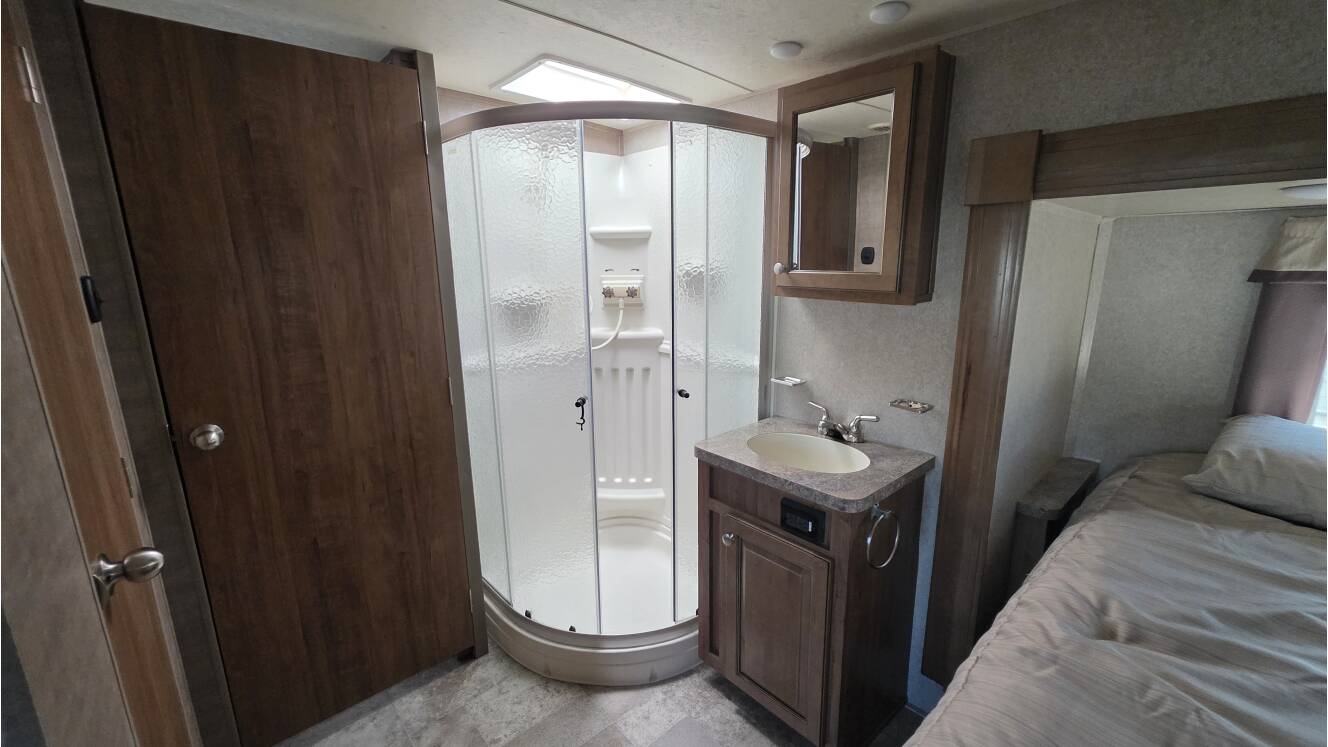 A photo of this 2018 Forest River Rockwood Signature Ultra Lite 8244BS