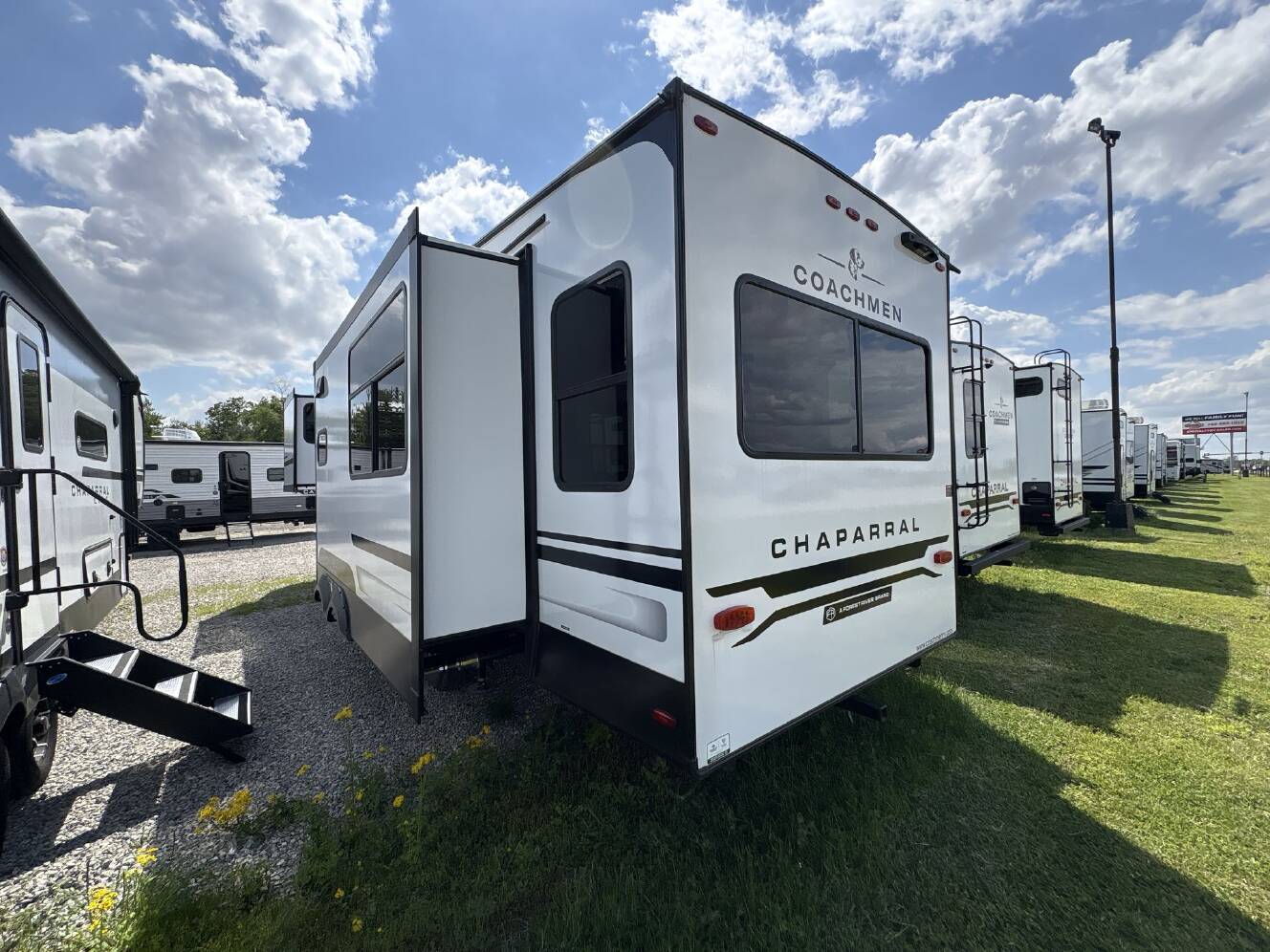 A photo of this 2026 Coachmen Chaparral 298RLS