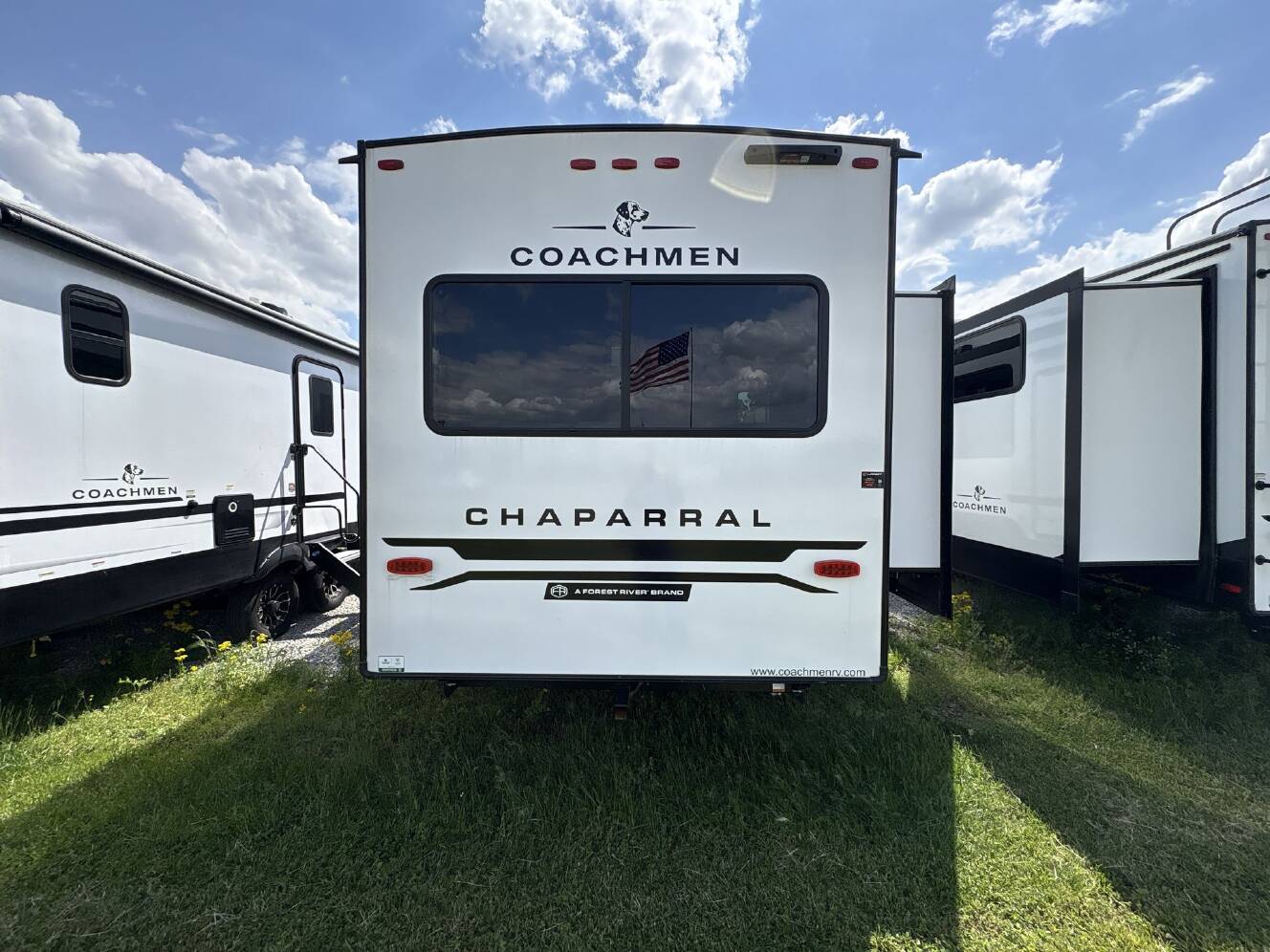 A photo of this 2026 Coachmen Chaparral 298RLS