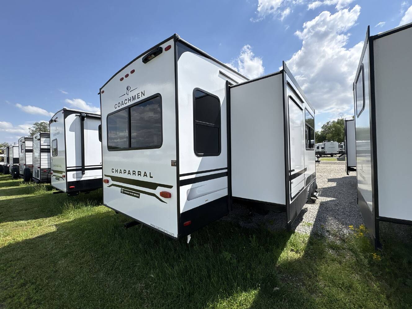 A photo of this 2026 Coachmen Chaparral 298RLS