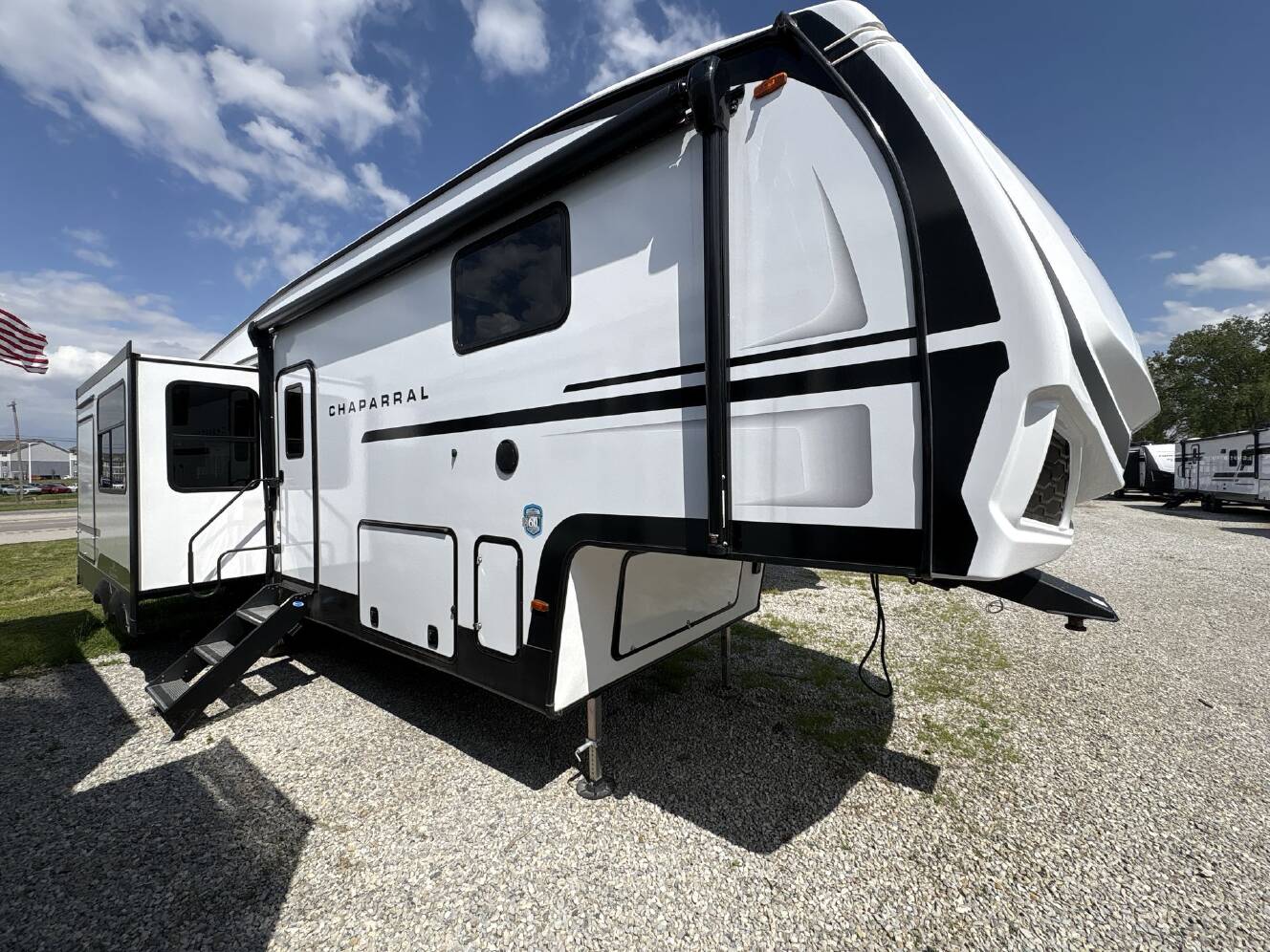 A photo of this 2026 Coachmen Chaparral 298RLS