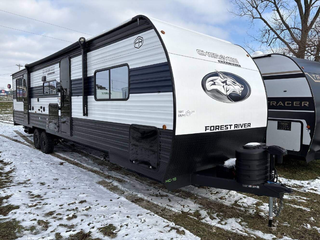 A photo of this 2026 Forest River Cherokee Grey Wolf 28RRT