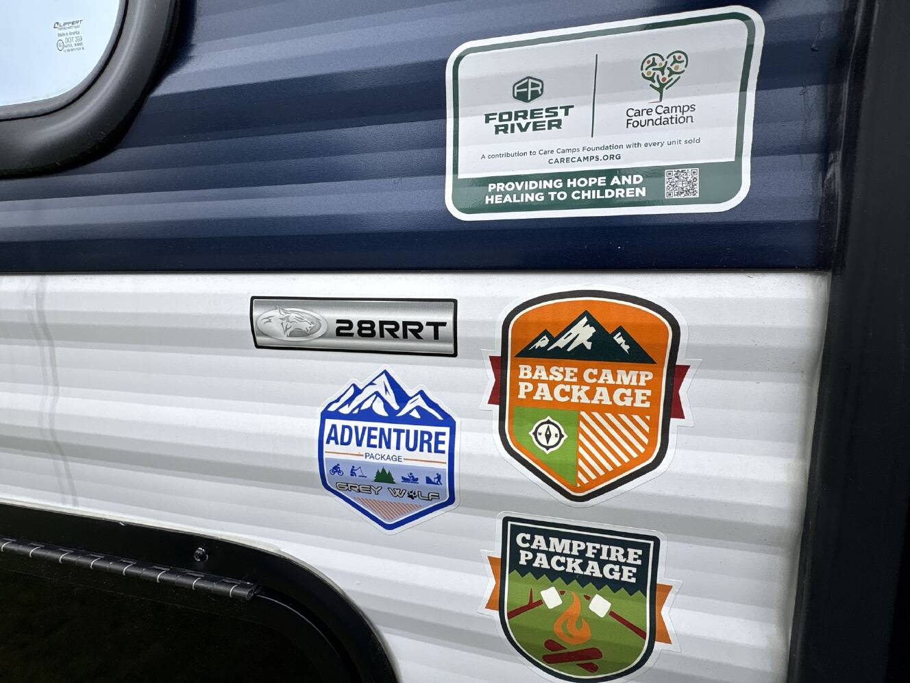 A photo of this 2026 Forest River Cherokee Grey Wolf 28RRT