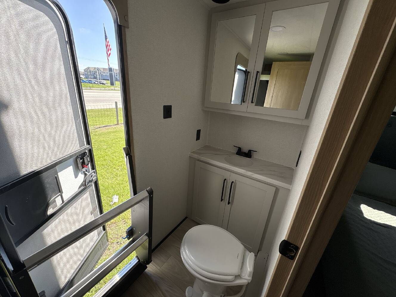 A photo of this 2026 Forest River Sierra Destination 41DUPLEX