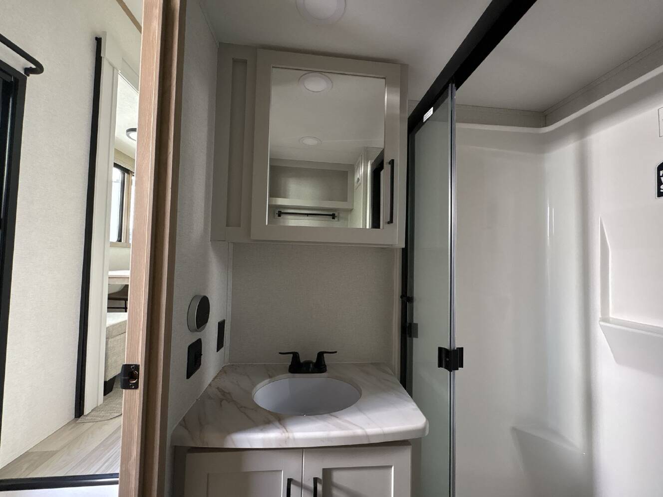 A photo of this 2026 Forest River Sierra Destination 41DUPLEX