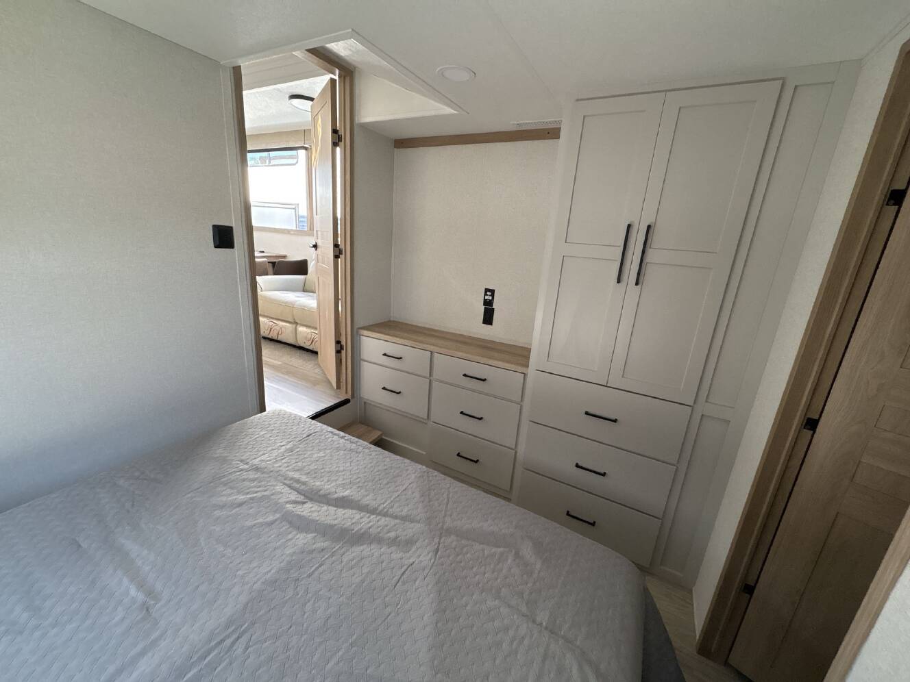 A photo of this 2026 Forest River Sierra Destination 41DUPLEX