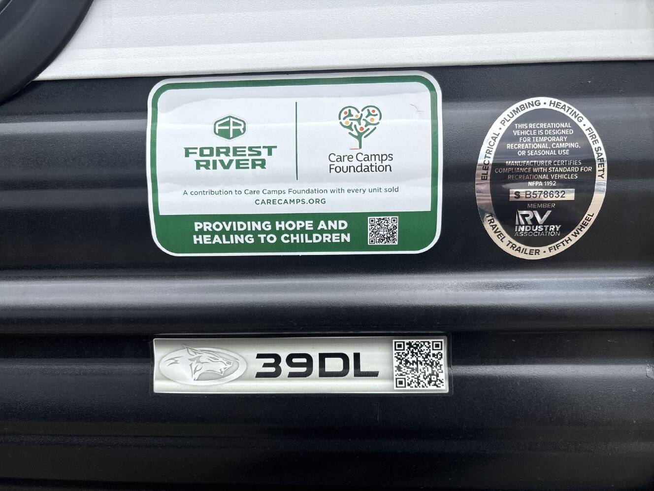 A photo of this 2026 Forest River Cherokee Timberwolf 39DL