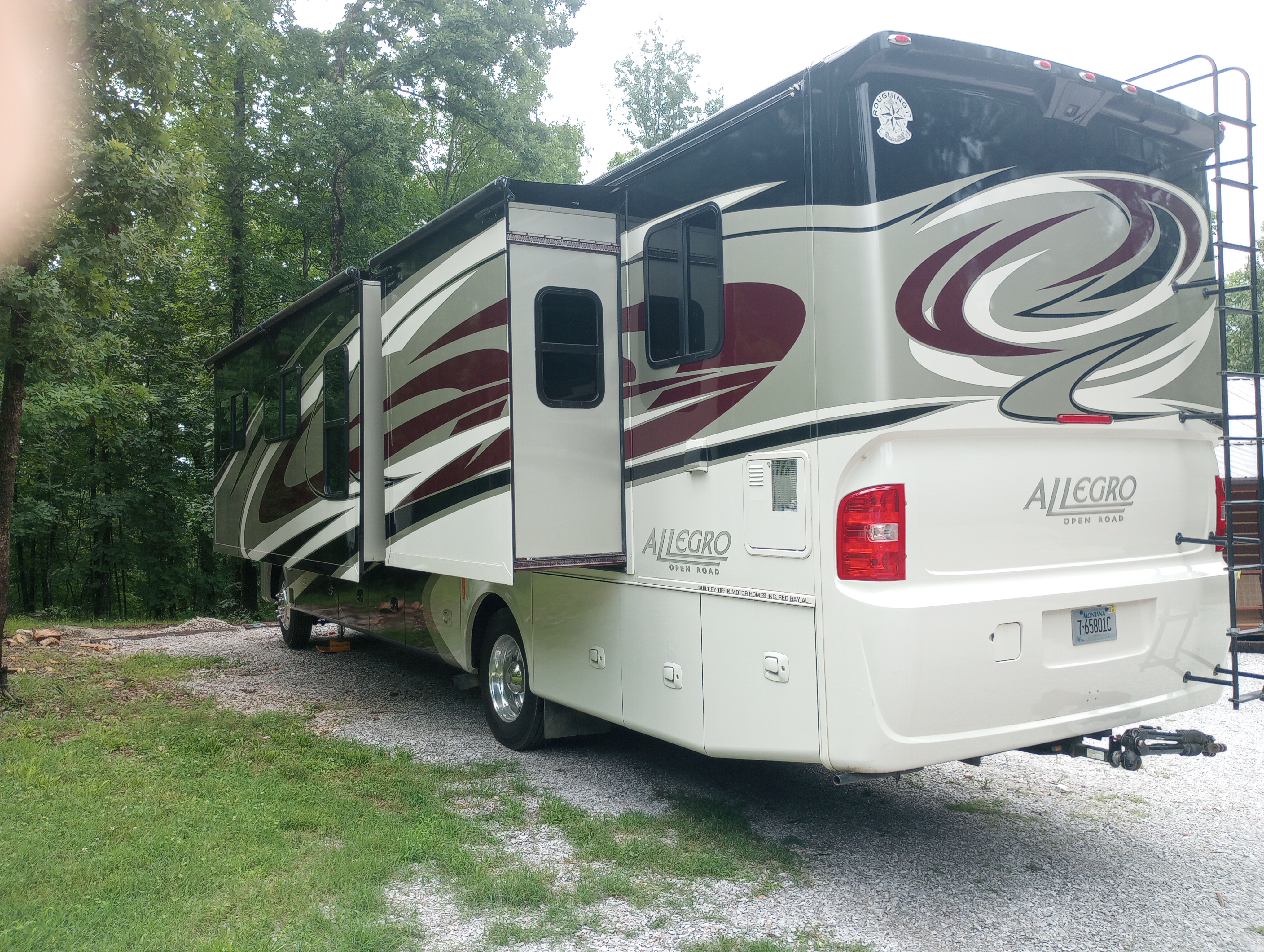 2015 Tiffin Motorhomes OPEN ROAD ALLEGRO 36 LA in mountain view AR