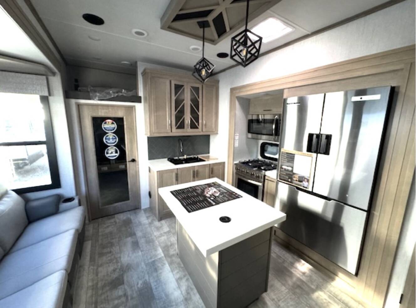 A photo of this 2024 Grand Design MOMENTUM M-CLASS 349M