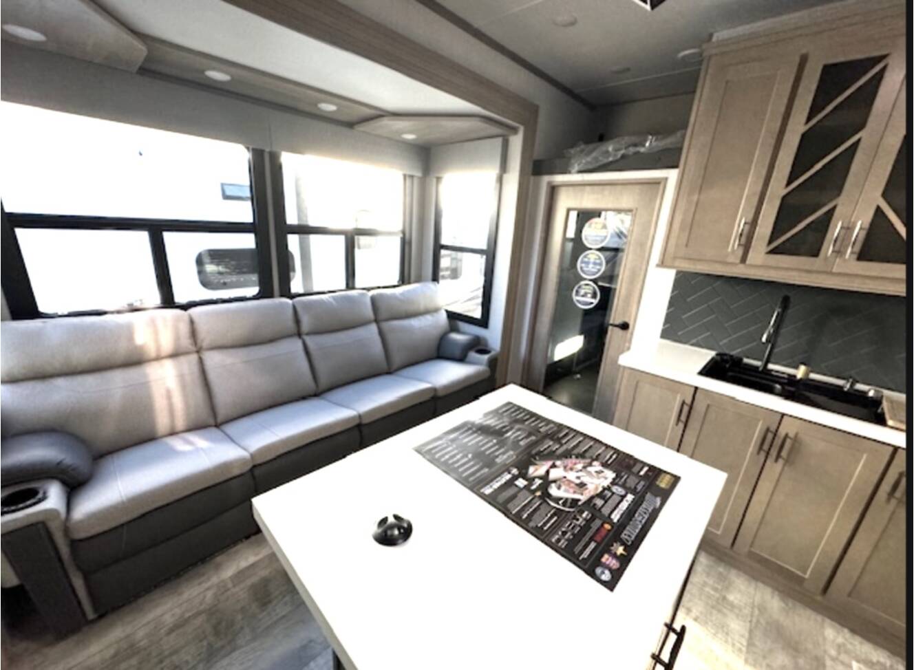 A photo of this 2024 Grand Design MOMENTUM M-CLASS 349M
