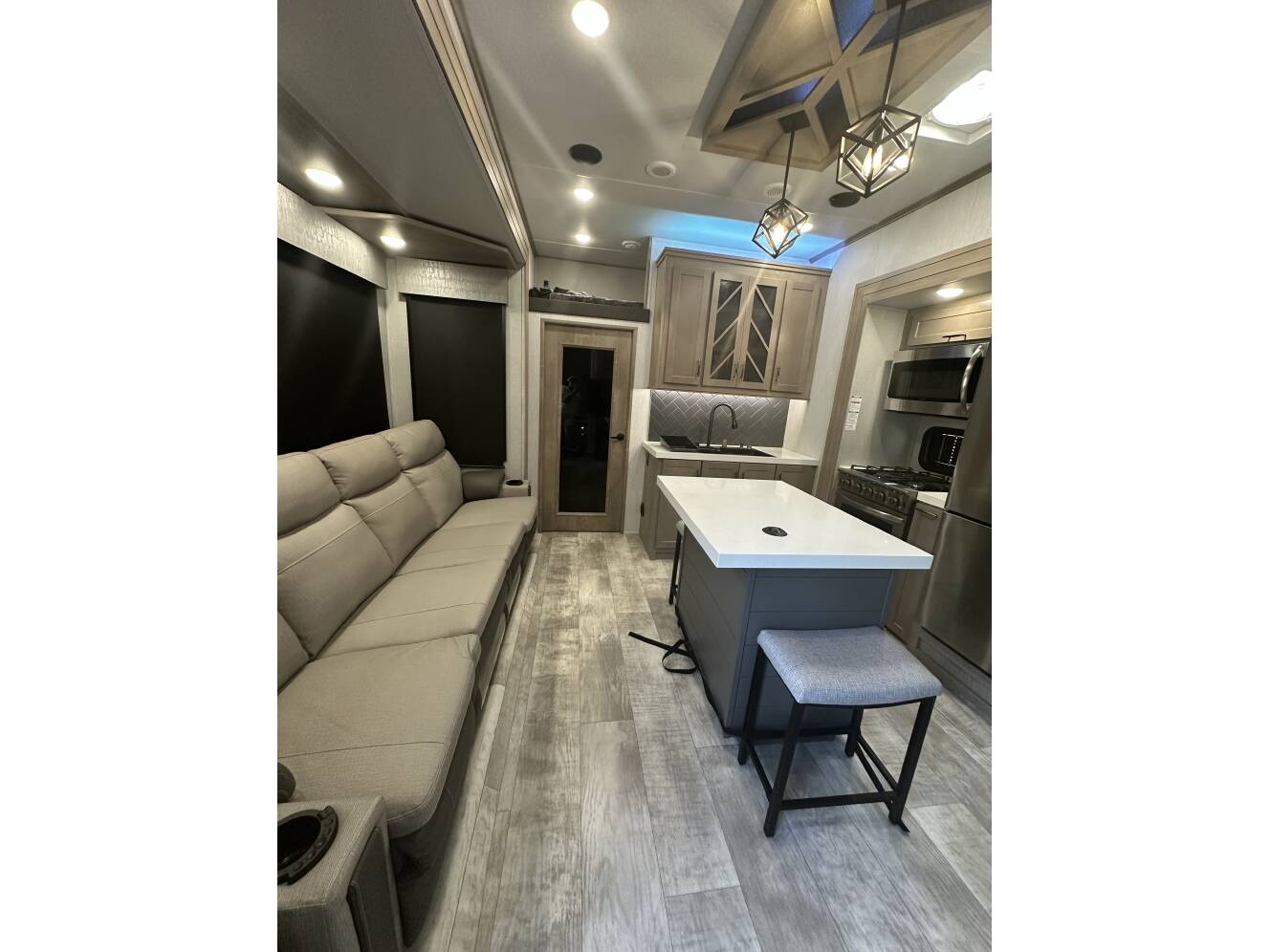 A photo of this 2024 Grand Design MOMENTUM M-CLASS 349M