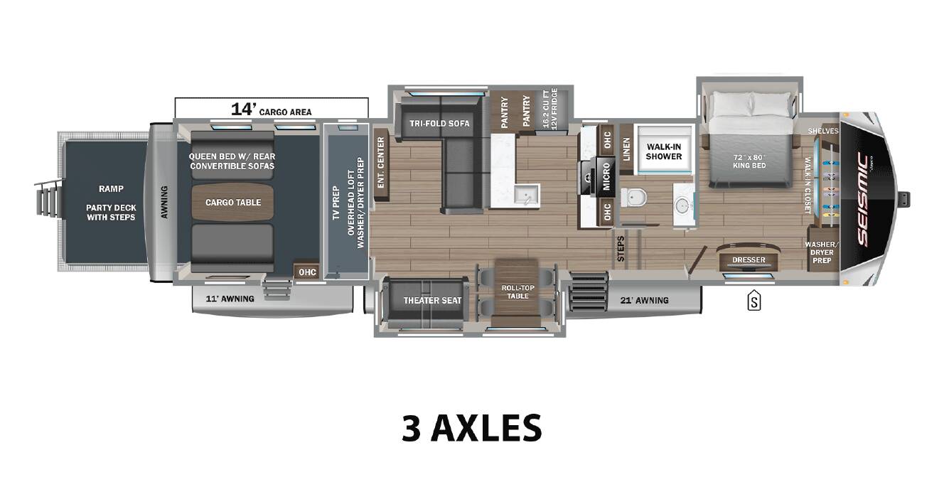 A photo of this 2026 Jayco Seismic 395