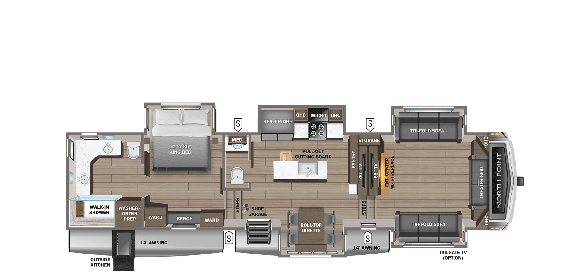 2026 Jayco North Point 382FLRB in houston TX