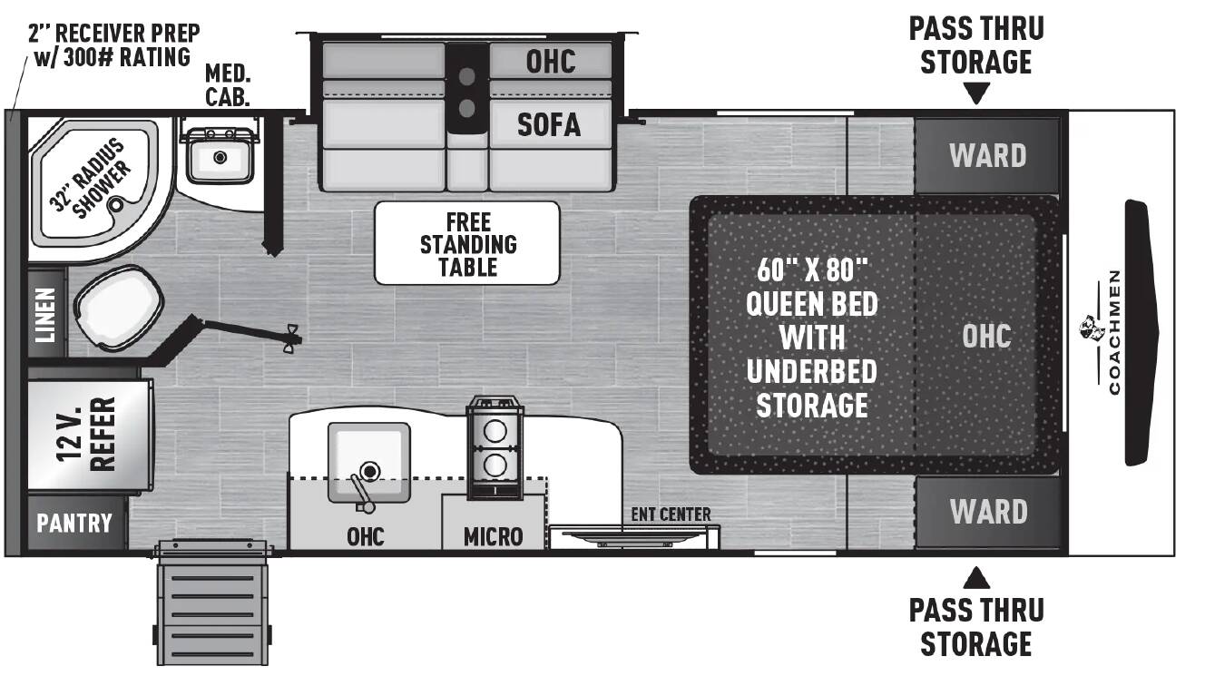 A photo of this 2025 Coachmen Freedom Express Select 19SE