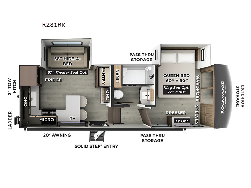 2026 Forest River Rockwood Signature 281RK in muskegon MI