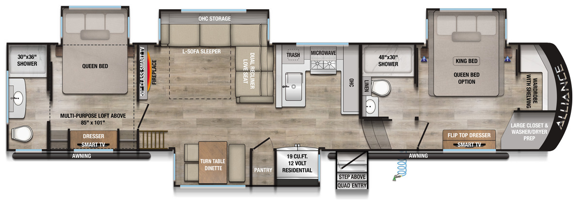 2024 Alliance Rv Paradigm 395DS in omaha NE