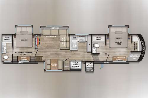 2024 Alliance Rv Paradigm 395DS in omaha NE