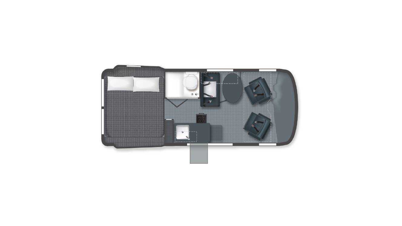 A photo of this 2027 Winnebago Revel 44N