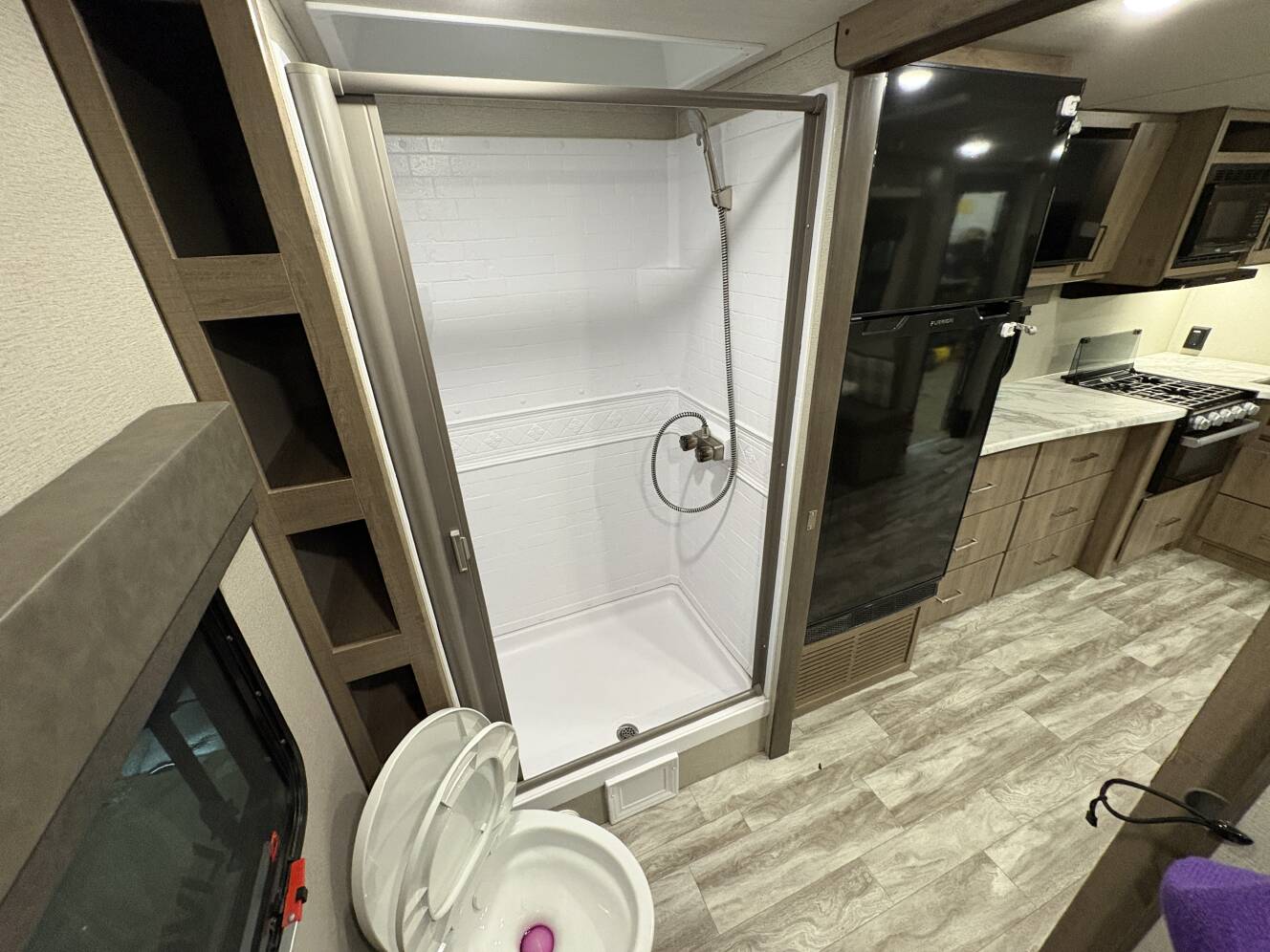 A photo of this 2022 Grand Design Imagine XLS 22RBE