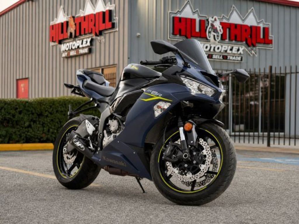 Blue Kawasaki Ninja ZX-6R Motorcycles For Sale in Texas - Cycle Trader