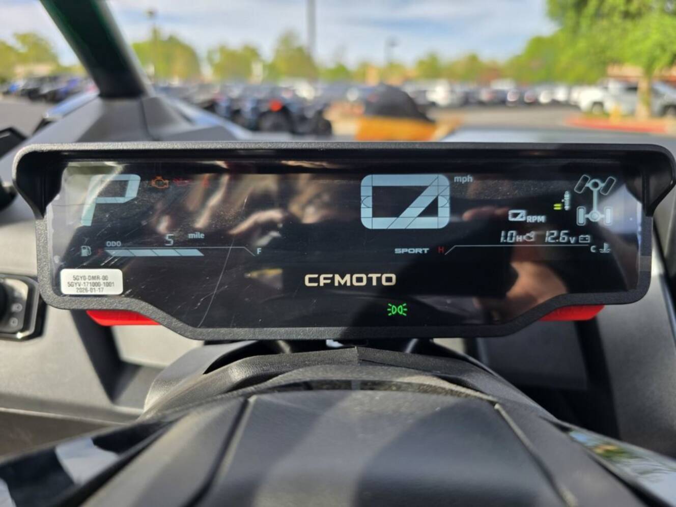 A photo of this 2026 CFMOTO ZFORCE Z10-4