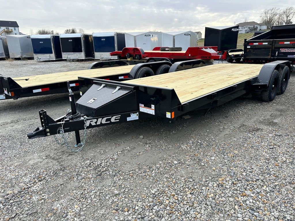 2026 Rice Trailers 82" x 20' Flatbed Trailer 7,000 GVWR in Saint Joseph, MO